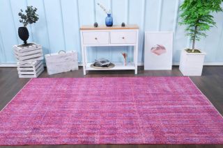 Handmade Vintage Area Rug - Thumbnail