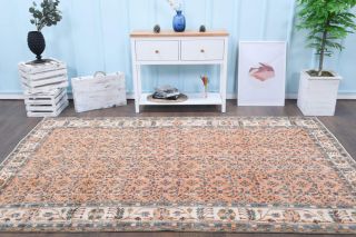 Vintage Floral Area Rug - Thumbnail