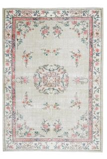 Oriental Vintage Area Rug - Thumbnail