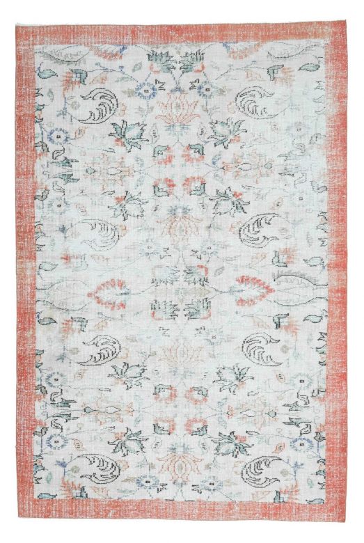 Antique Oushak Area Rug