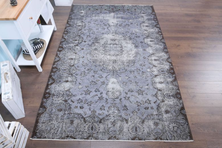 Vintage Oriental Area Anatolian Rug