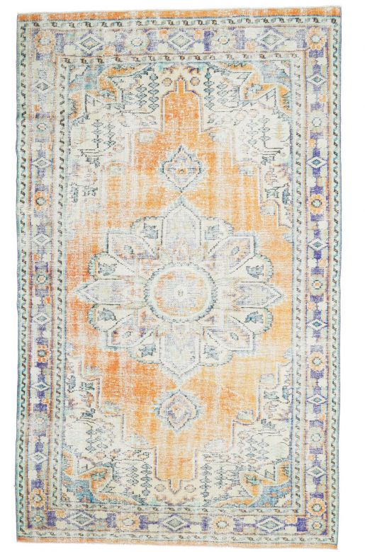 Vintage Oriental Area Anatolian Rug