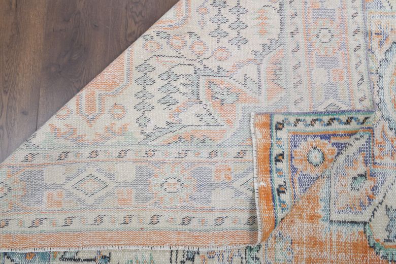 Vintage Oriental Area Anatolian Rug