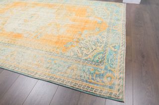 Vintage Anatolian Oriental Area Rug - Thumbnail