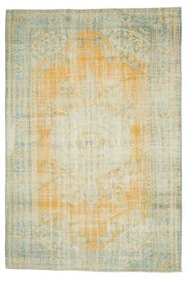 Vintage Anatolian Oriental Area Rug - Thumbnail