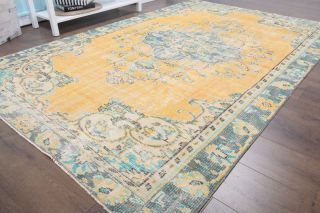 Turkish Vintage Anatolian Area Rug - Thumbnail