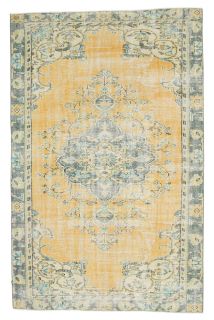 Turkish Vintage Anatolian Area Rug - Thumbnail