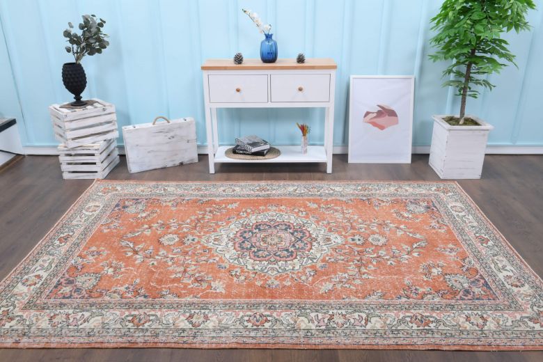 Vintage Large Area Rug