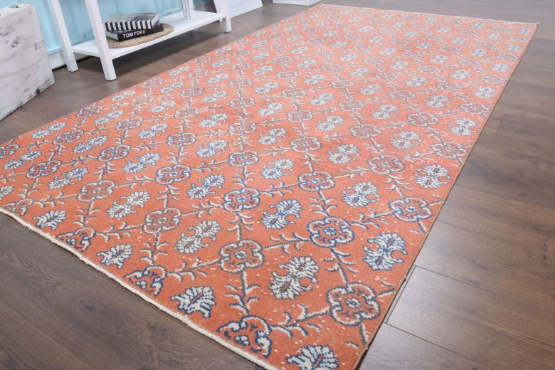 Vintage Ikat Area Rug