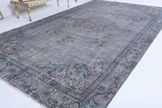 Vintage Turkish Area Rug - Thumbnail