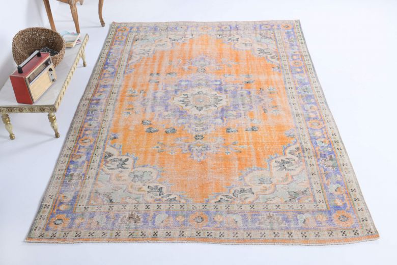 Vintage Large Area Rug