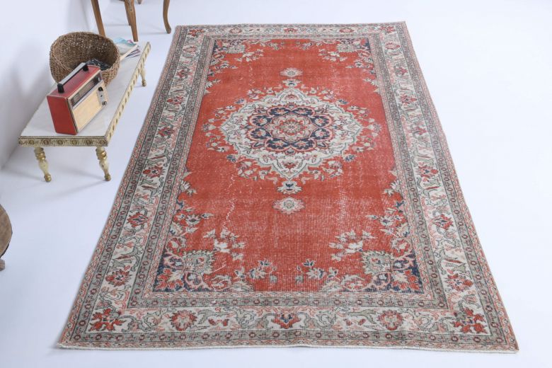 Vintage Large Area Rug