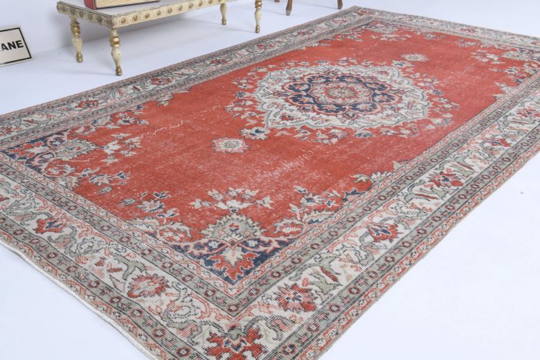 Vintage Large Area Rug