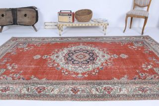 Vintage Large Area Rug - Thumbnail