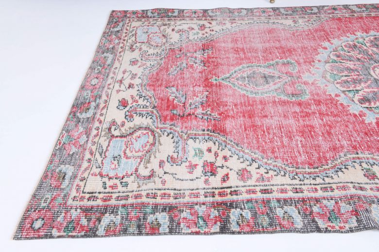 Vintage Anatolian Living Room Rug