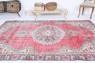 Vintage Anatolian Living Room Rug - Thumbnail