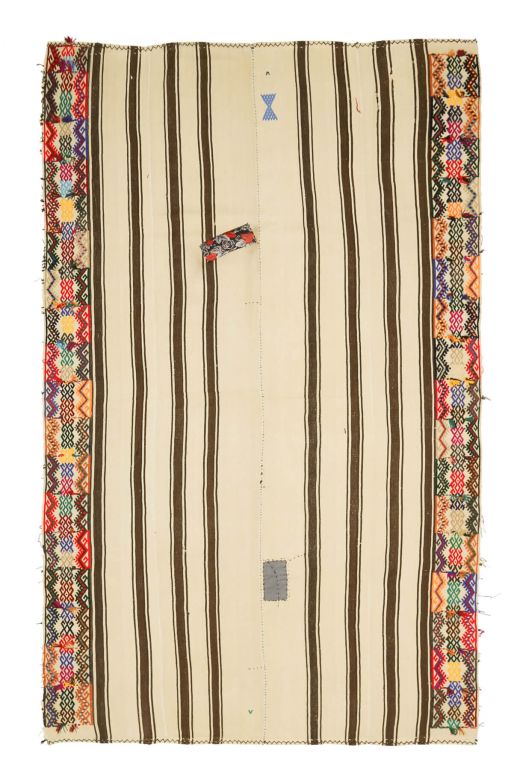 Vintage Cacim Area Kilim