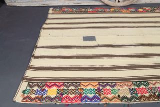 Vintage Cacim Area Kilim - Thumbnail