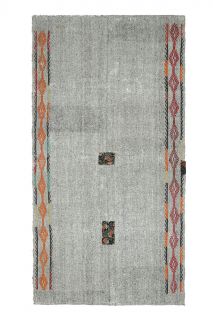 5x9 Gray Vintage Area Rug - Thumbnail