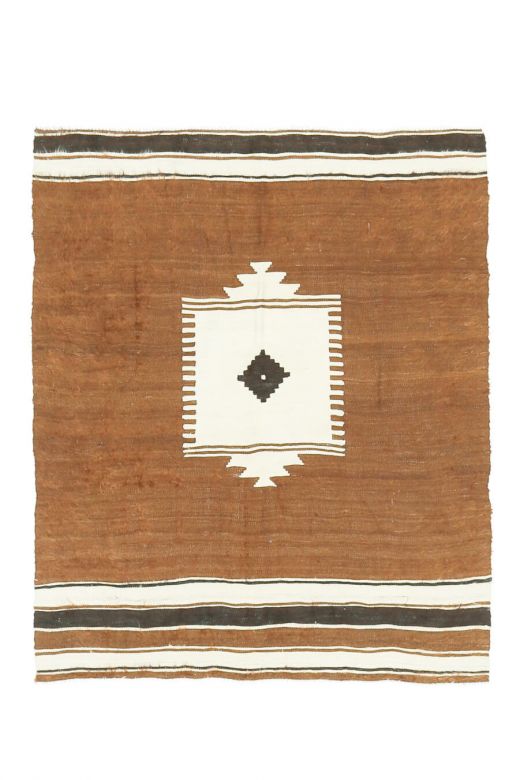 Vintage Brown Area Rug