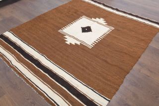 Vintage Brown Area Rug - Thumbnail