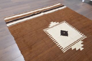 Vintage Brown Area Rug - Thumbnail