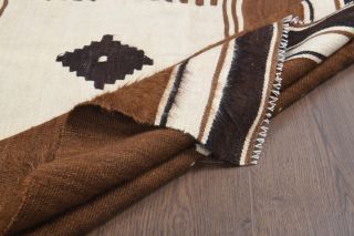 Vintage Brown Area Rug - Thumbnail