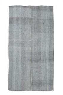 Vintage Solid Gray Area Rug - Thumbnail