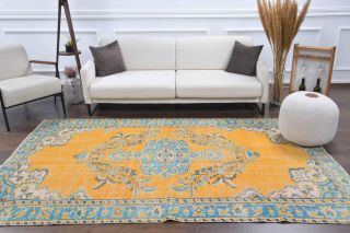 Vintage Anatolian Area Rug - Thumbnail