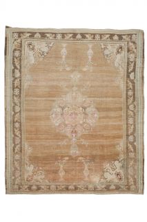 Geniuine Oushak Vintage Area Rug - Thumbnail