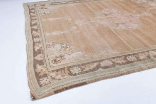 Geniuine Oushak Vintage Area Rug - Thumbnail