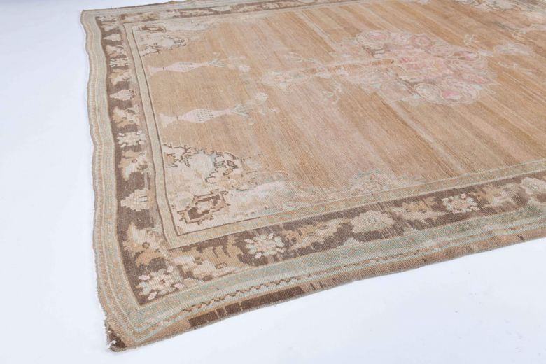 Geniuine Oushak Vintage Area Rug