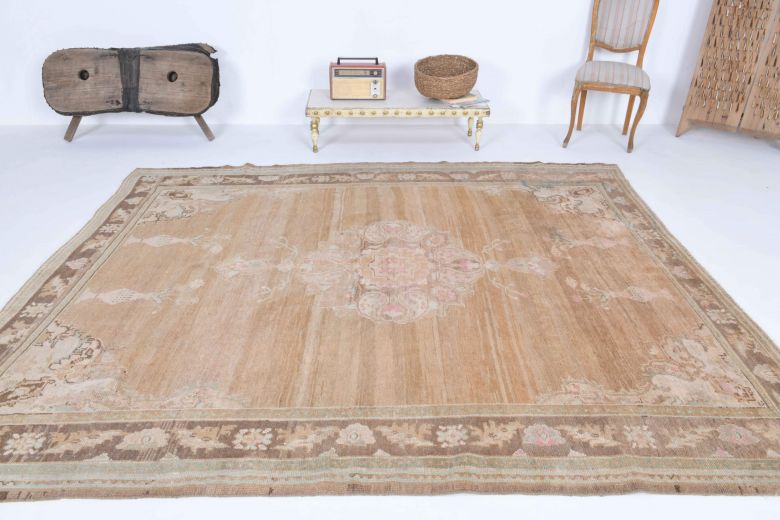 Geniuine Oushak Vintage Area Rug