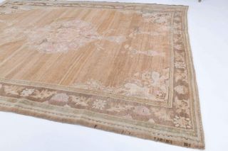 Geniuine Oushak Vintage Area Rug - Thumbnail