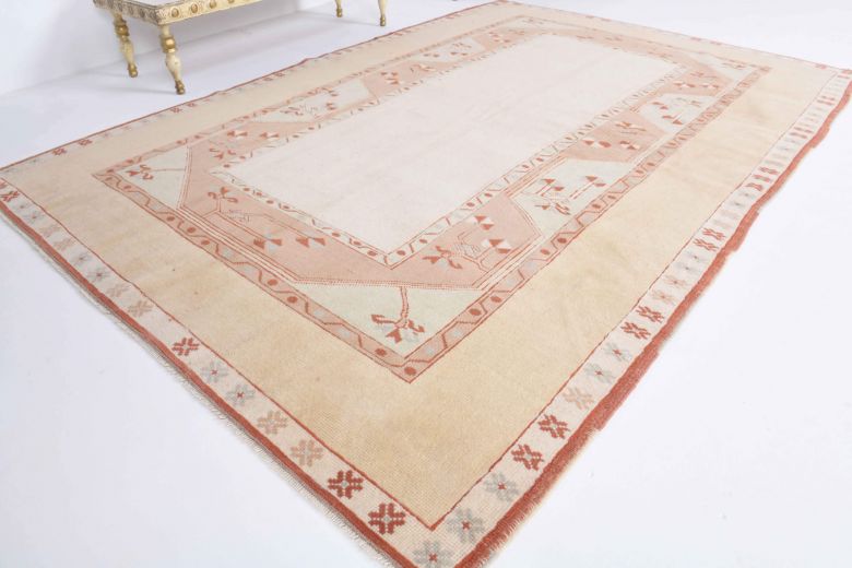 Vintage Handwoven Milas Rug