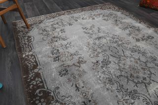 Vintage Oriental Gray Area Rug - Thumbnail