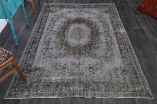 Vintage Oushak Area Rug - Thumbnail