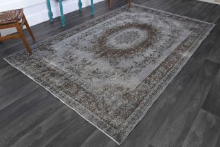 Vintage Oushak Area Rug - Thumbnail