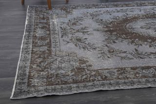 Vintage Oushak Area Rug - Thumbnail