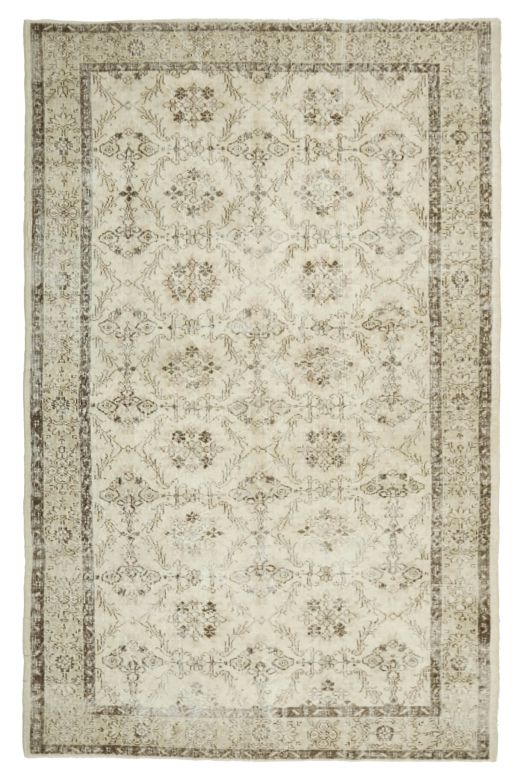 Mid 20th Century Hereke Area Wool Rug