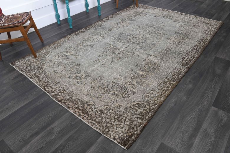 Mid 20th Century Area Anatolian Wool Rug