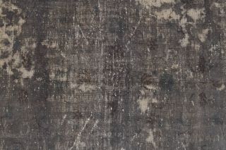 Distressed Black Anatolian Vintage Area Rug - Thumbnail