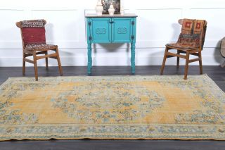 Oriental Anatolian Vintage Area Rug - Thumbnail