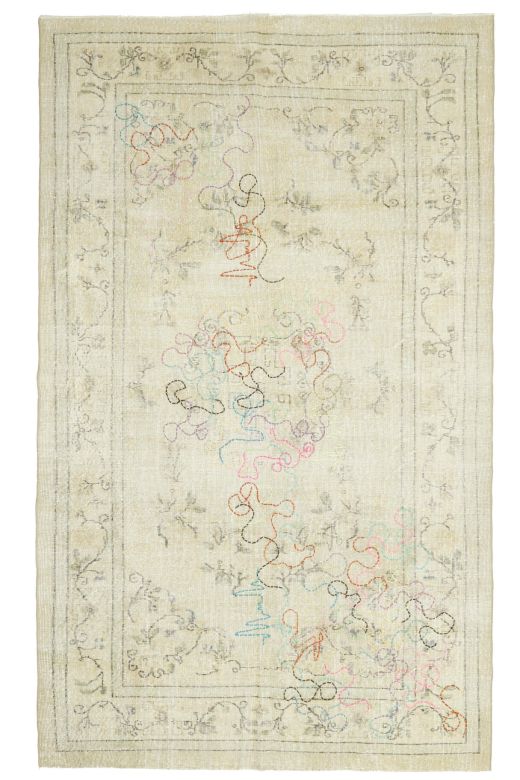 Custom Design - Vintage Oushak Area Rug