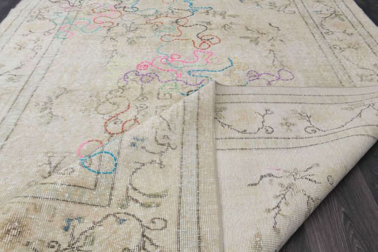 Custom Design - Vintage Oushak Area Rug