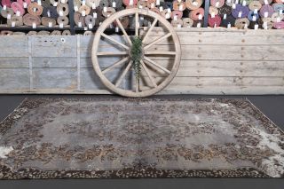 6x9 Vintage Gray Area Rug - Thumbnail