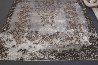 6x9 Vintage Gray Area Rug - Thumbnail