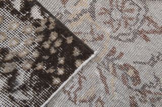 6x9 Vintage Gray Anatolian Rug - Thumbnail