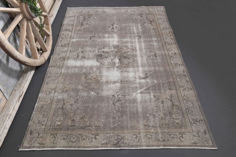 Vintage Turkish Area Anatolian Rug