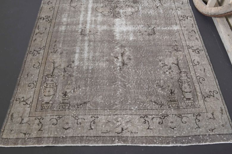 Vintage Turkish Area Anatolian Rug